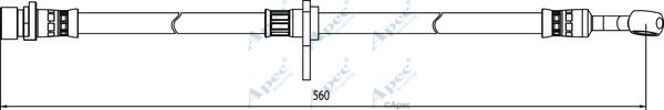 APEC BRAKING Jarruletku HOS3991